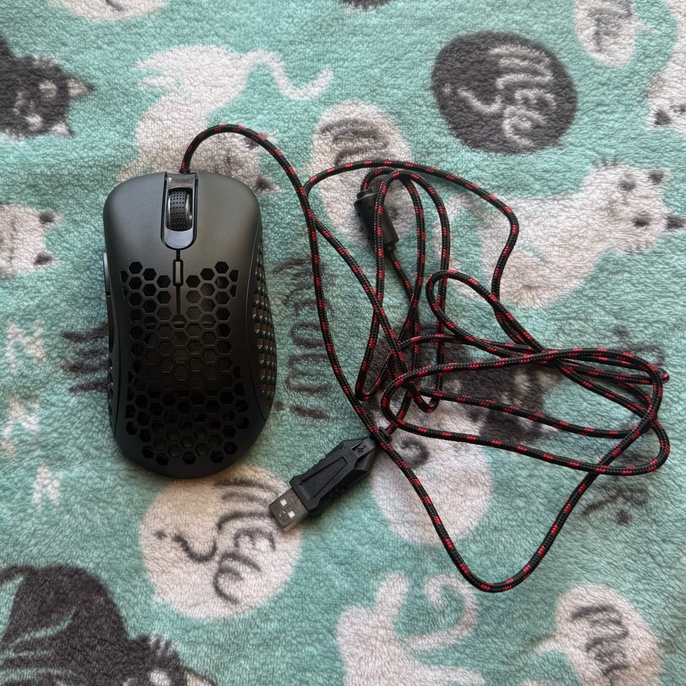 Skytech Gaming RGB Classic Wired Mouse M-1200N Black & Red